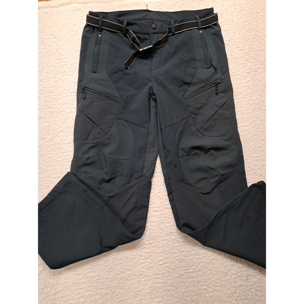 Koraman Extreme Outdoor Pants 2XL Flannel Lined Belted Zip Up Pockets 35/33